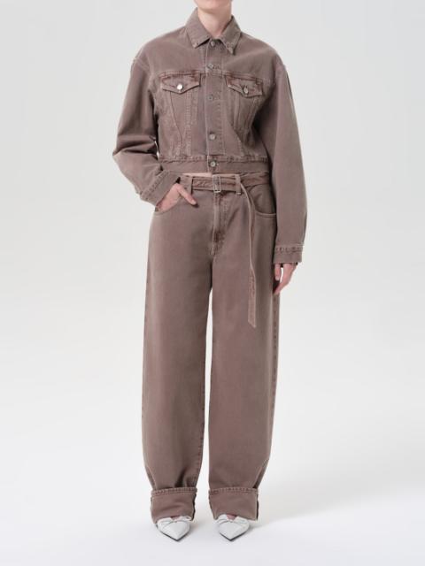 CUFFED TAPER IN CERAMIC