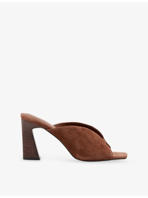 Tiffany Suede Heeled Sandals