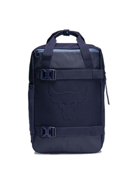 Under Armour Project Rock Box Backpack 'Dark Blue' 1378417-410