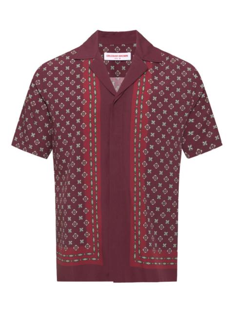Maitan Luminis Border geometric-patterned shirt