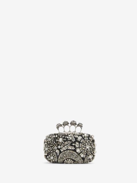 Jewelled Spider Knuckle Clutch