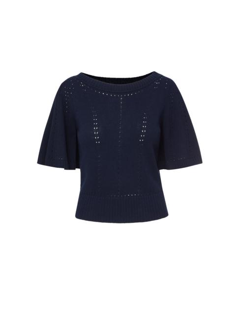 RHENNAN POINTELLE KNIT TOP