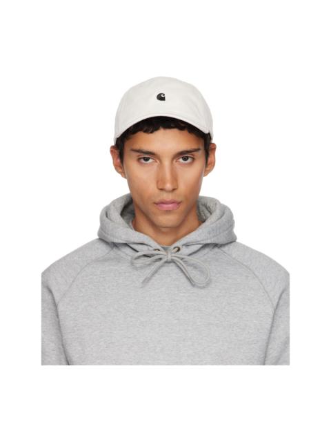 White Madison Logo Cap