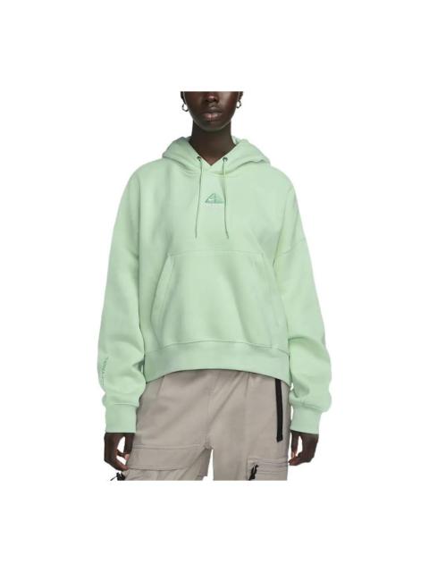 (WMNS) Nike ACG Therma-FIT Fleece Hoodie 'Green' DQ5808-379