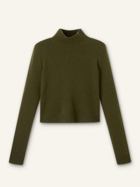 High Neck Crop Sweater