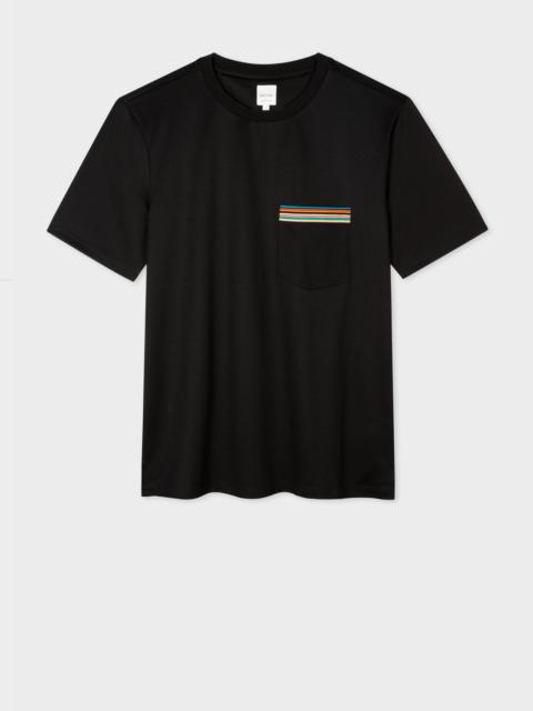 'Signature Stripe' Pocket T-Shirt