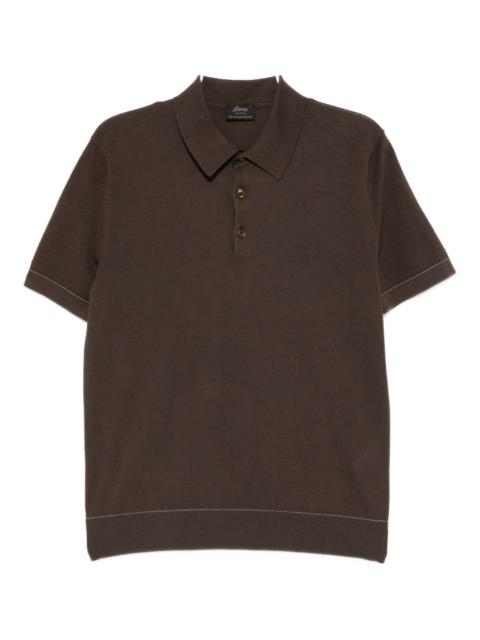 knitted polo shirt