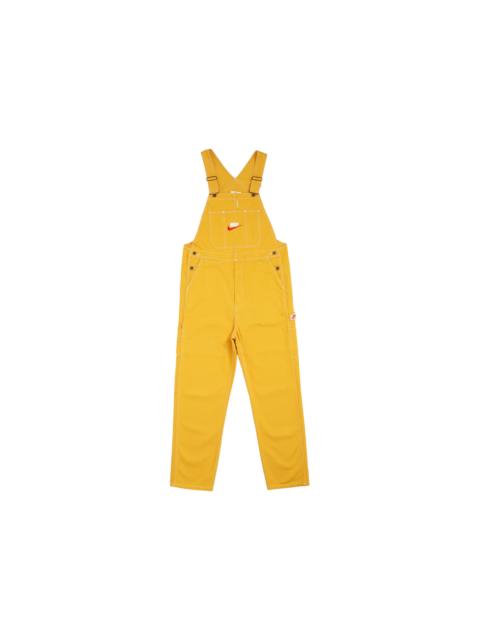 Supreme Nike Cotton Twill Overalls Mustard