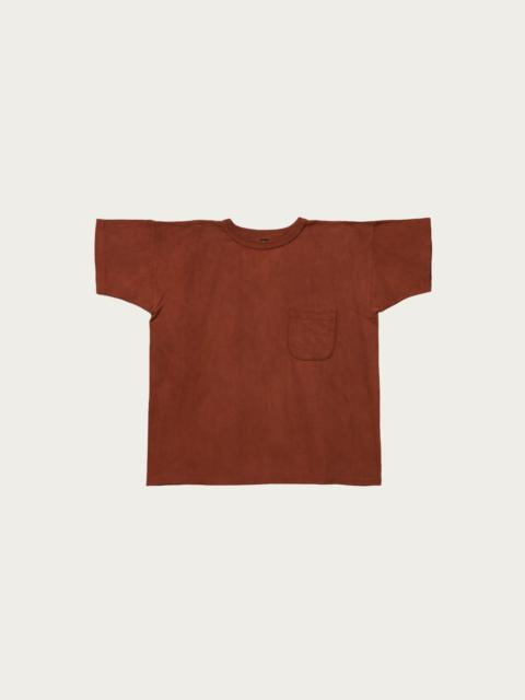 Lot. 601 Tee Shirt - Techi Tree Dyed Brown