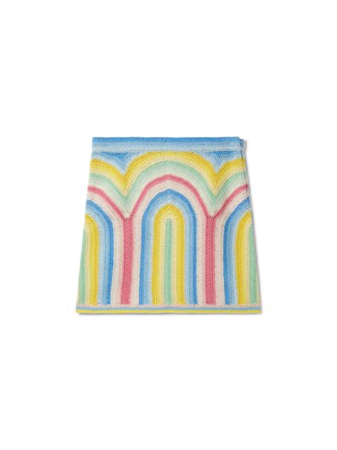 Gradient Crochet Arch Skirt