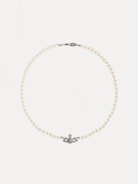 MAN. MINI BAS RELIEF PEARL NECKLACE