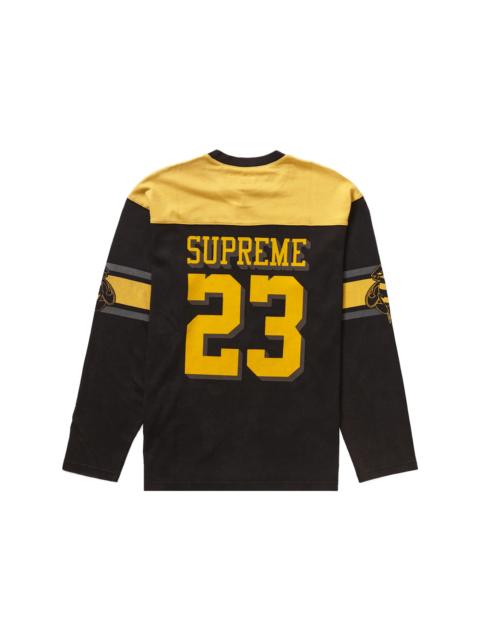 Supreme Bumblebee L/S Football Top Black