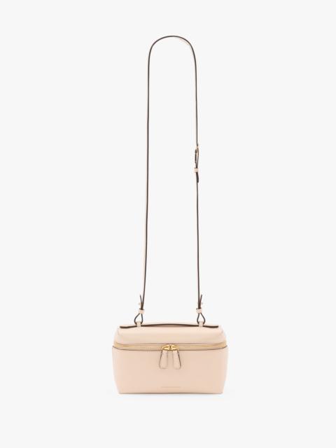 Vanity Crossbody In Pale Rose Leather