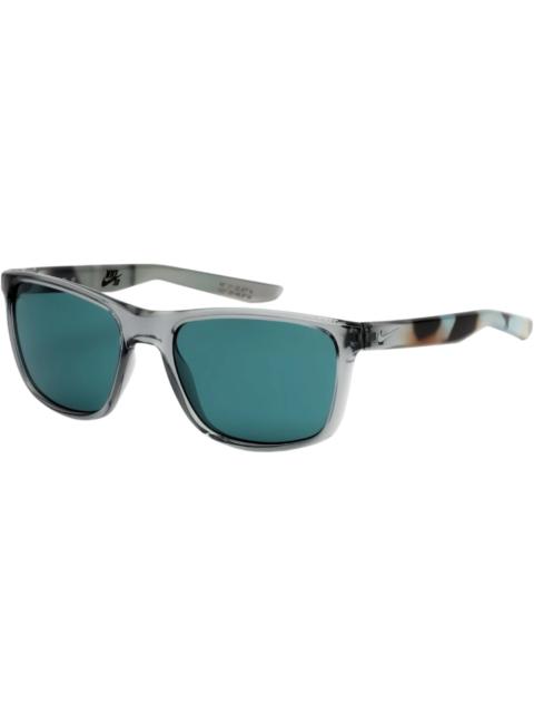 Nike Unrest Rectangular Sunglasses Wolf Grey Teal (UNREST-EV0922-SE-074-57)