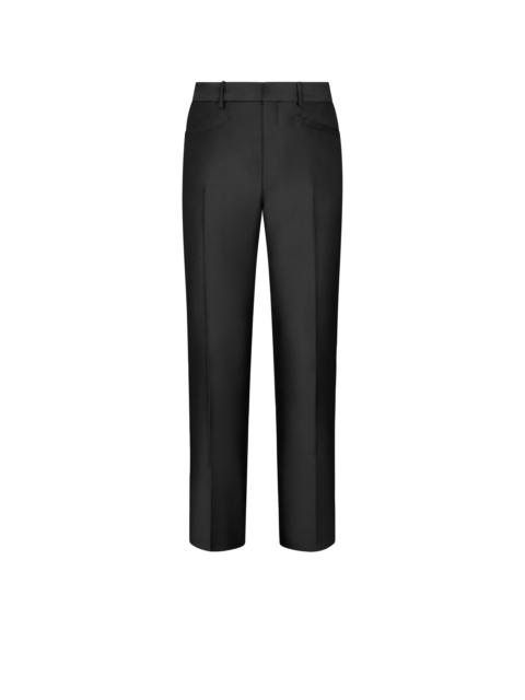 MOHAIR SILK TWILL DYLLAN TROUSER