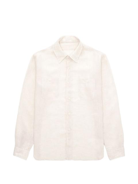 Work linen shirt