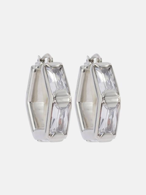 Crystal-embellished earrings