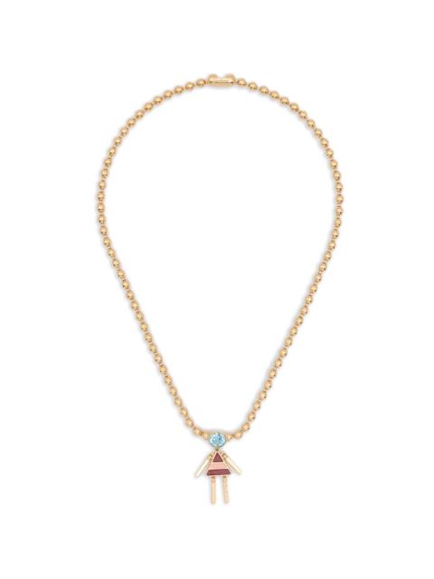 Vivetta Beaded-charm Necklace