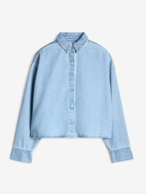 Weightless Nina Cropped Shirt in Hana