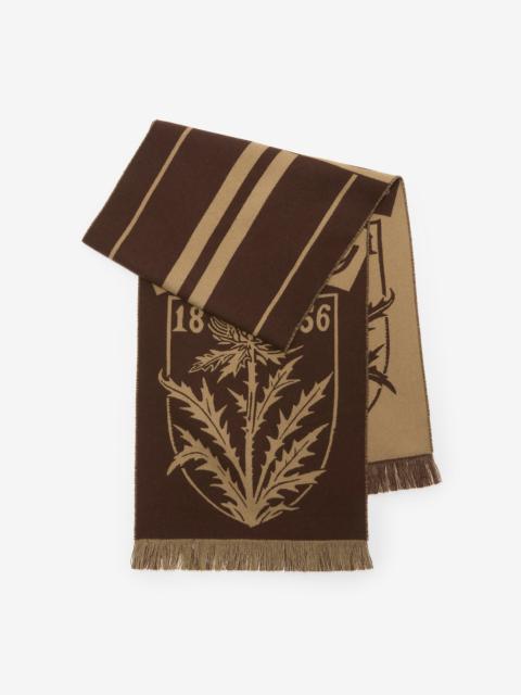 Thistle Shield Wool Scarf