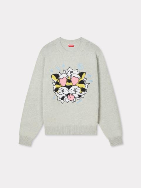 'KENZO Wild Tiger' jumper in cotton wool