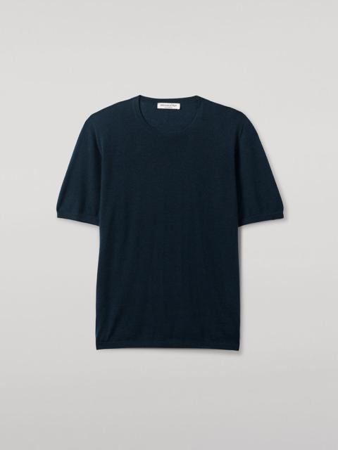 Green Superfine Cashmere T-Shirt