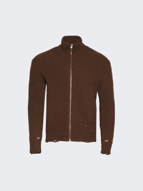 Sports Jacket Brown Melange