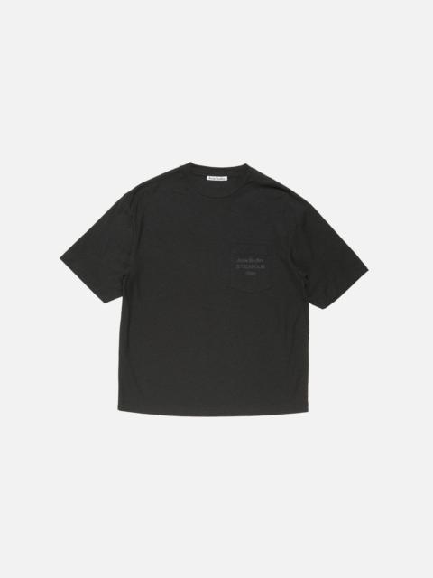 Logo t-shirt - Relaxed unisex fit - Black