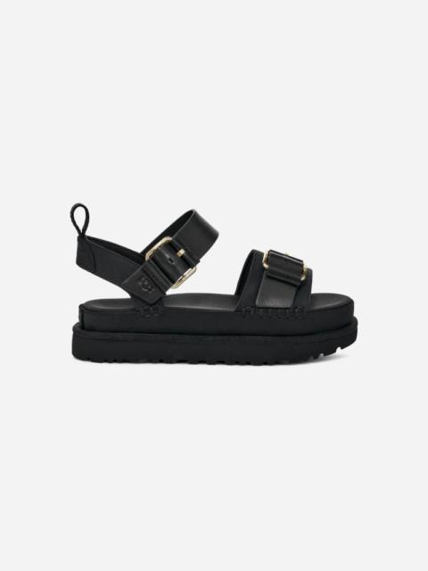 ® Women's Goldenstar Villa Nubuck/Leather Sandals in Black