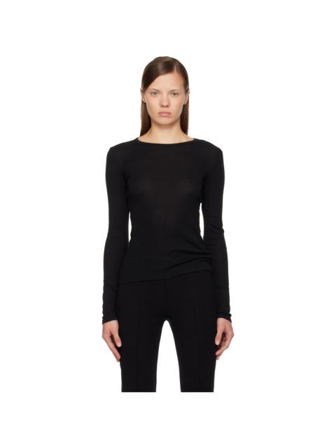 Black Olivia Longsleeve T-shirt