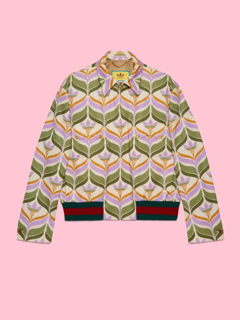 adidas x Gucci Trefoil print jacket
