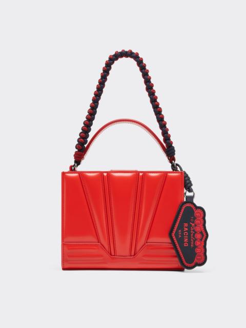 Ferrari GT micro tote bag in leather