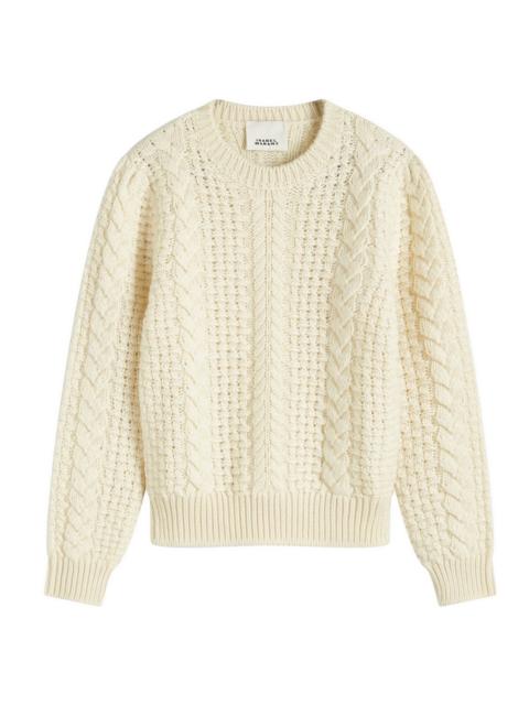 Isabel Marant Cable Knit Wool Jumper