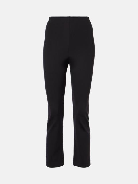 Shim cropped jersey slim pants