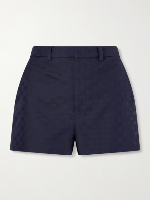 Twill Jacquard Shorts