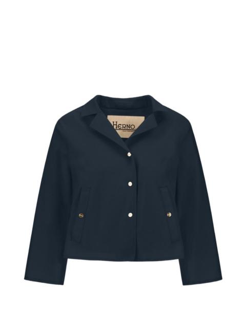 buttoned collar jacket