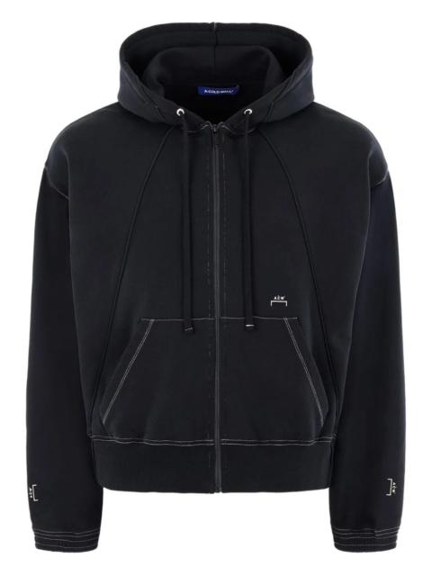 zip-up hoodie