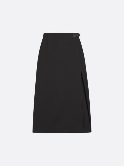 Mid-Length Wrap Skirt