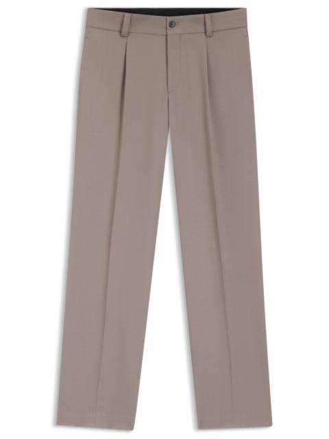 MODERN-FIT TROUSERS IN STRETCH TWILL