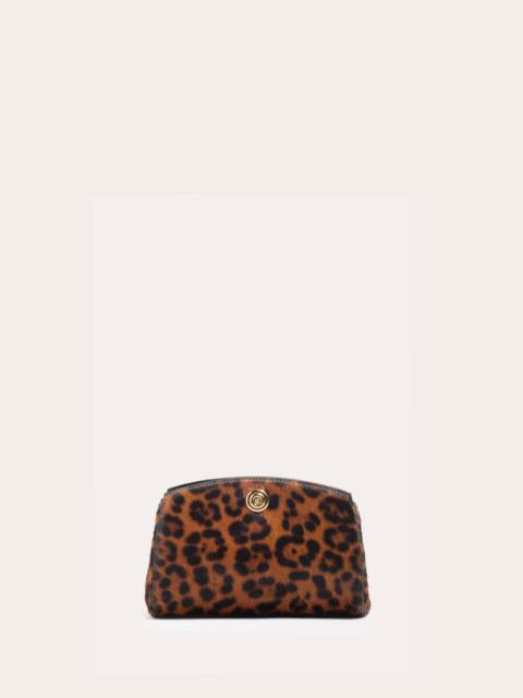 PUSHLOCK CLUTCH LEOPARD
