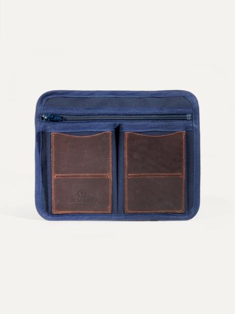 MULTI COMPARTMENT POCKET  -  BLUE