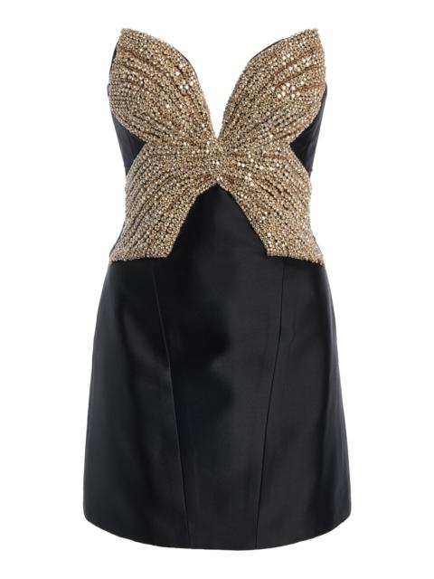 Sirra Beaded Lace Mini Dress multi