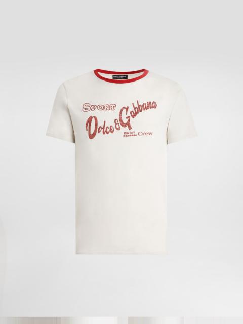 Cotton t-shirt with print