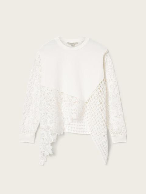 MALORIE ASYMMETRIC COTTON TOP