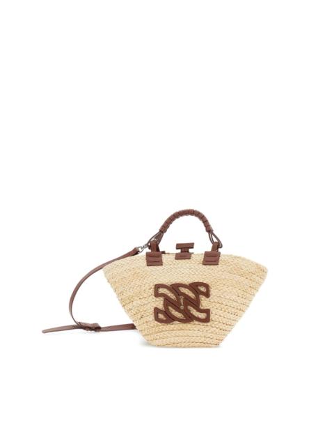 Panara woven straw tote bag