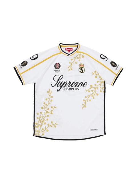 Supreme Floral Soccer Jersey White