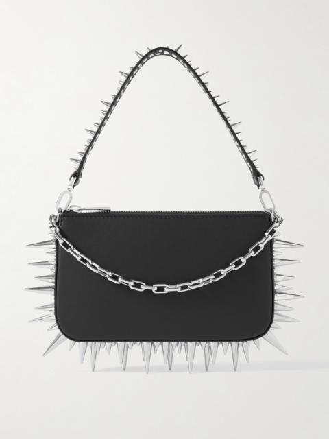 Loubila Mini Spiked Leather Shoulder Bag