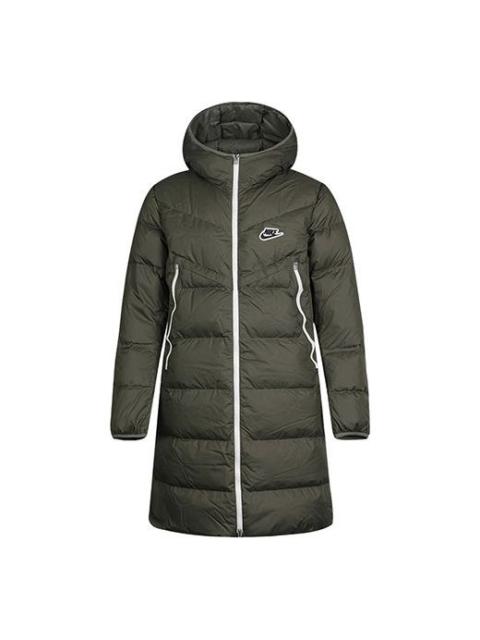 Nike Sportswear Down Windrunner Coat 'Army green' CU4409-380