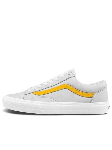Vans Style 36 'Leather Pop - Spectra Yellow' VN0A54F6A6A