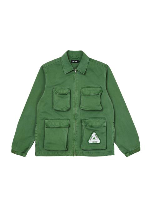 GARMENT DYED JACKET OLIVE